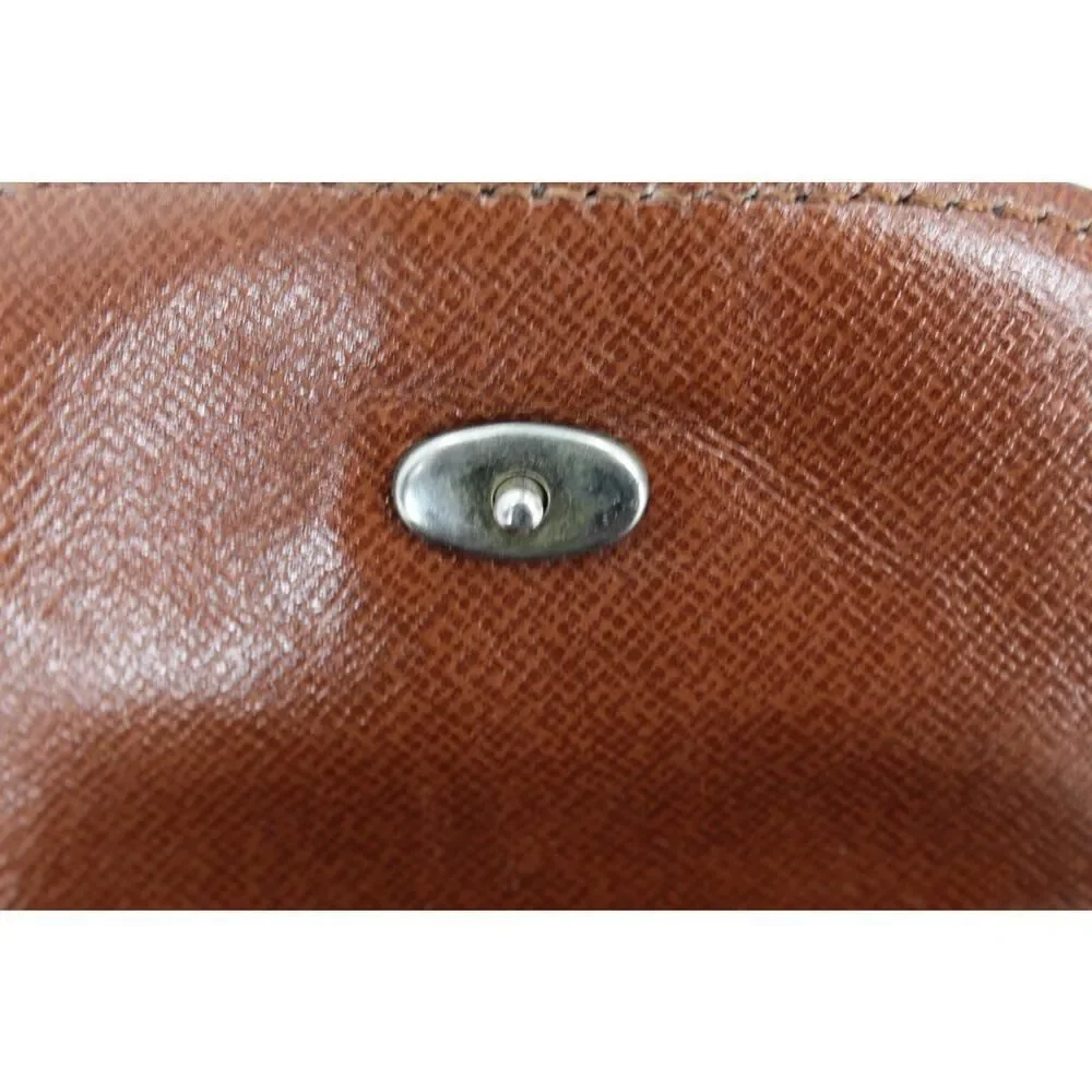 LOUIS VUITTON Mini Saint-Cloud Bebe RARE Shoulder Bag Leather Brown Authentic